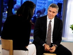 George Clooney on the Today Show talking about Sudan