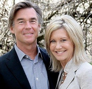 Olivia Newton-John and John Easterling