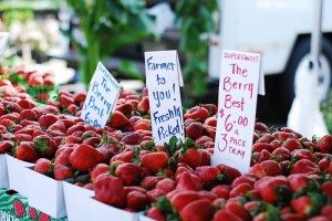 Farmers Market Eating Habits Seasonal Spring