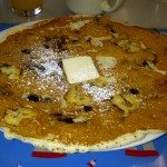 The Bananna Pancake at he Lighthouse Restaurant