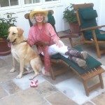 Nancy Chuda for Travels with Journey. Wardrobe compliments of Back at the Ranch, Santa Ynez, California, Carol Carr Couture Cowgirl Hat, Miami Florida