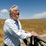 Fess Parker stands on his property in Santa Ynez, California. Photo credit courtesy of the Parker family