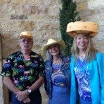 You can't ask for better friends especially when they really know cheese. Richard and Mary Nohr at Sunstone Winery. Photo credit LuxEcoLiving Media Group