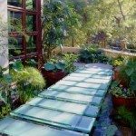 Green Home Water Garden and bridge