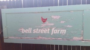 Sign Bell street Farm